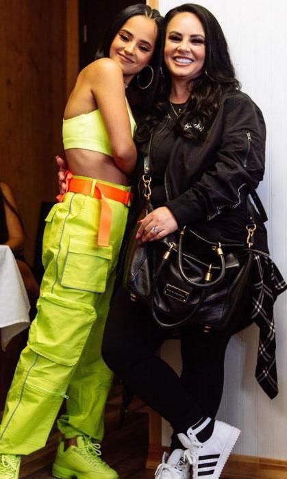 Becky G mother photo