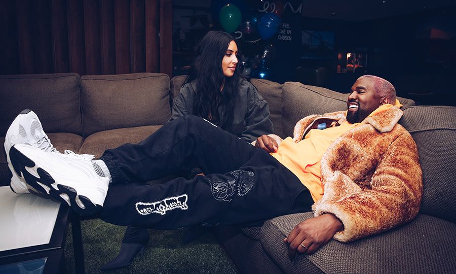 Kim Kardashian and Kanye West