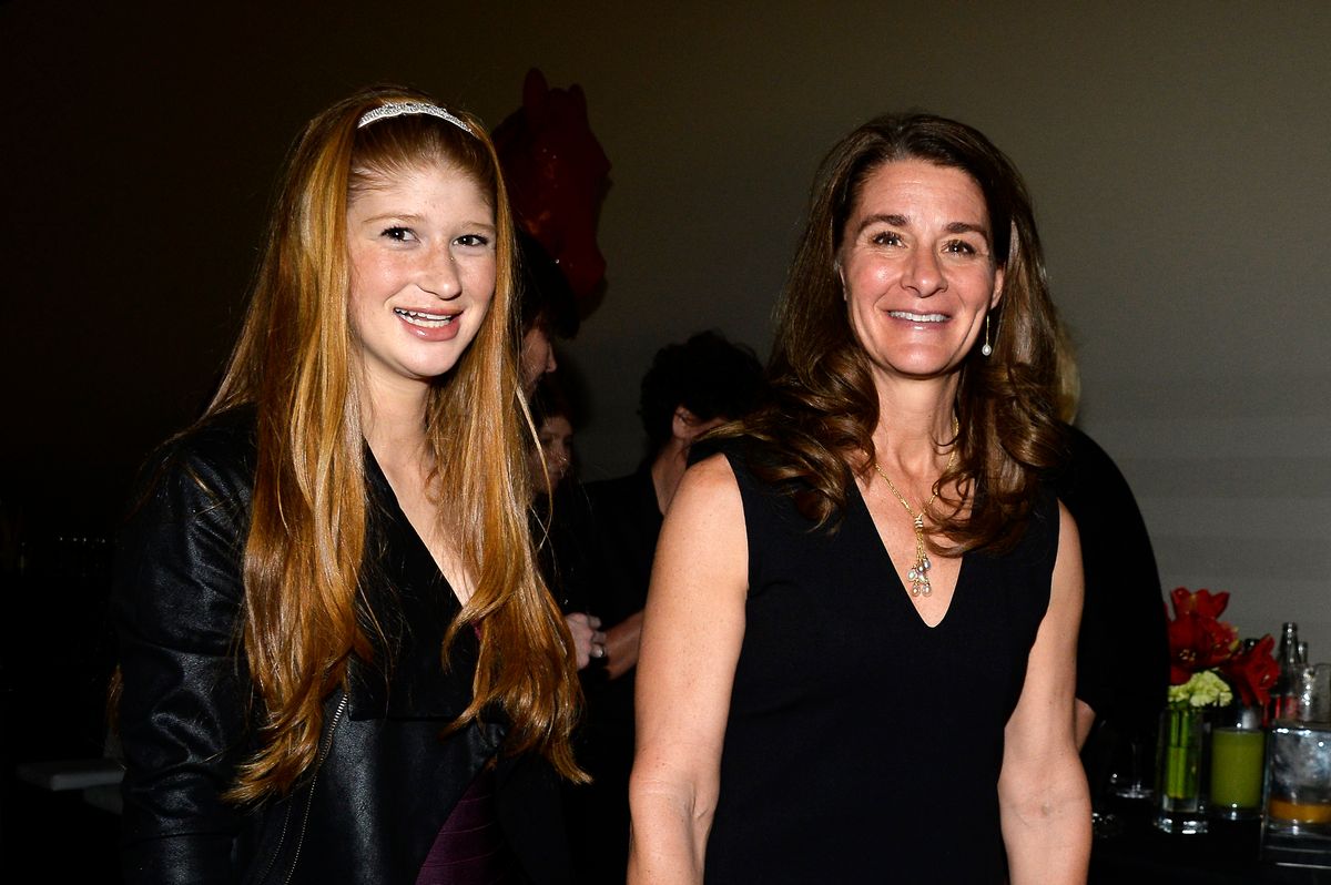 Jennifer Gates and Melinda Gates