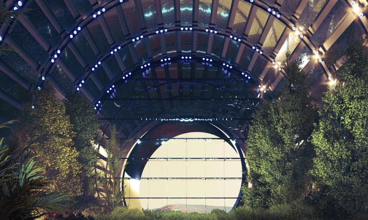 Plans for The First Sustainable City on Mars.