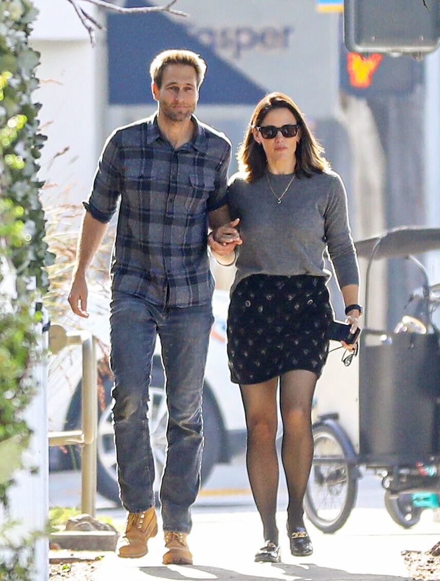 Jennifer Garner and her longtime boyfriend, John Miller.