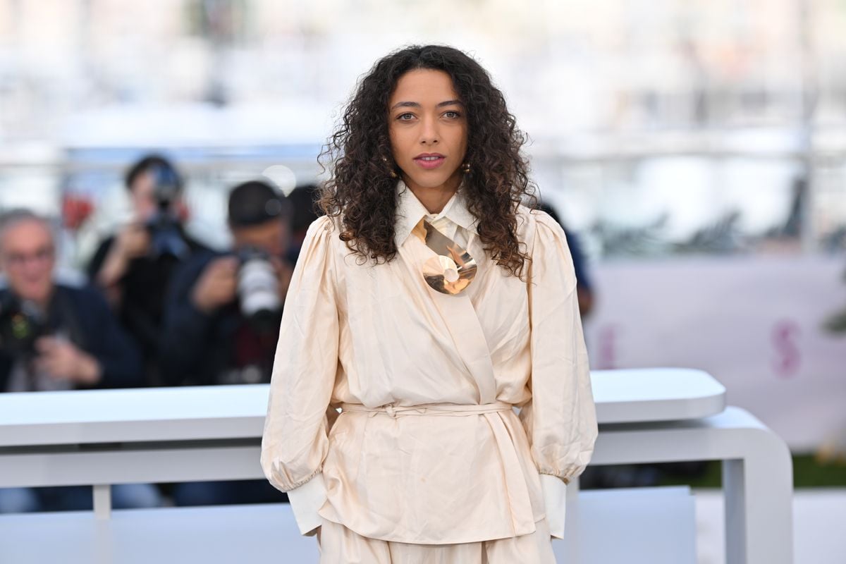 Alice Carvalho poses during a photocall for the film 'O Agente Secreto' (The Secret Agent) at the 78th edition of the Cannes Film Festival in Cannes