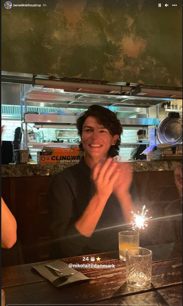 Benedikte celebrated Nikolai's birthday with a photo on her Instagram Story