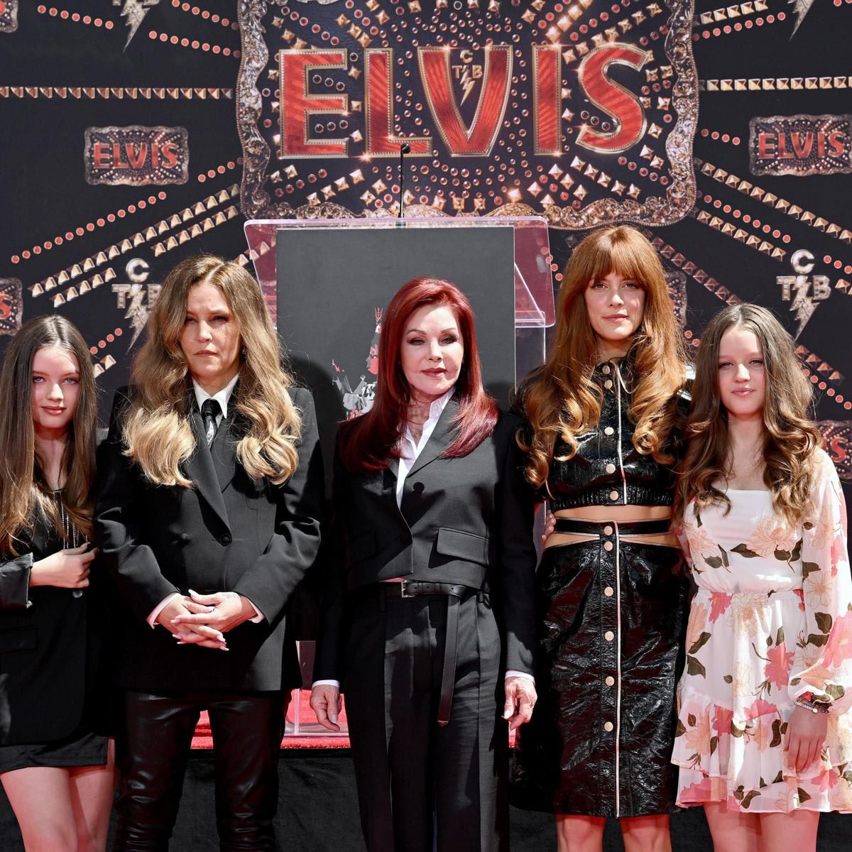 TCL Chinese Theatre Hosts Handprint Ceremony Honoring Priscilla Presley, Lisa Marie Presley And Riley Keough