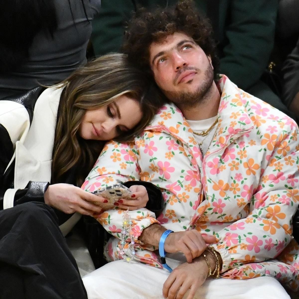 Celebrities At The Los Angeles Lakers Game