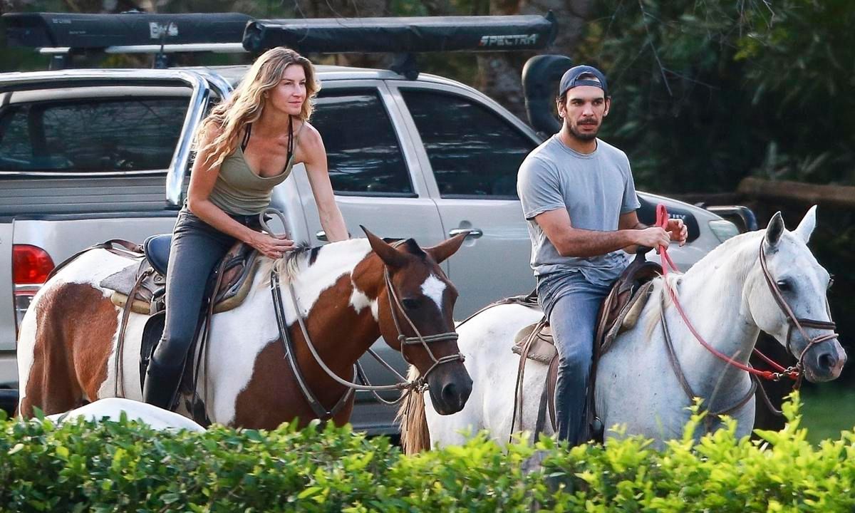 Gisele Bundchen and Joaquim Valente