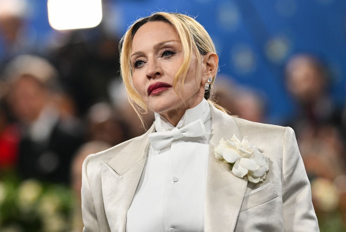 Madonna arrives at the Met Gala