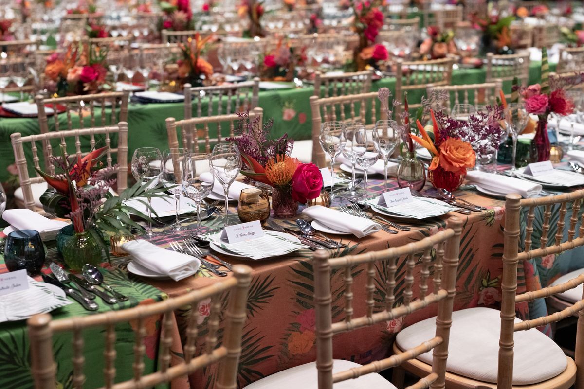General view of atmosphere during the Rose Ball 2025 on March 29, 2025 in Monaco, Monaco. 