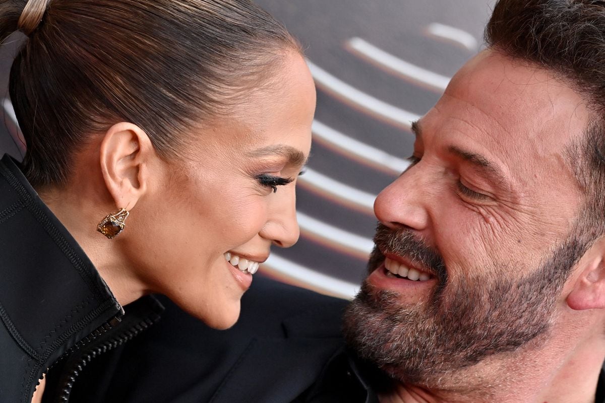 Jennifer Lopez and Ben Affleck attend the Los Angeles Premiere of Warner Bros. "The Flash" at Ovation Hollywood on June 12, 2023 in Hollywood
