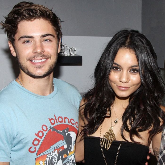 Vanessa Hudgens and Zac Efron