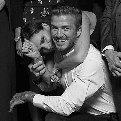 The couple pictured sharing a tender moment.