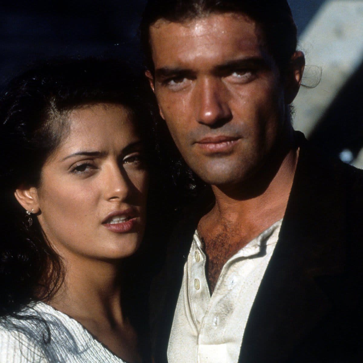 Salma Hayek And Antonio Banderas In 'Desperado'