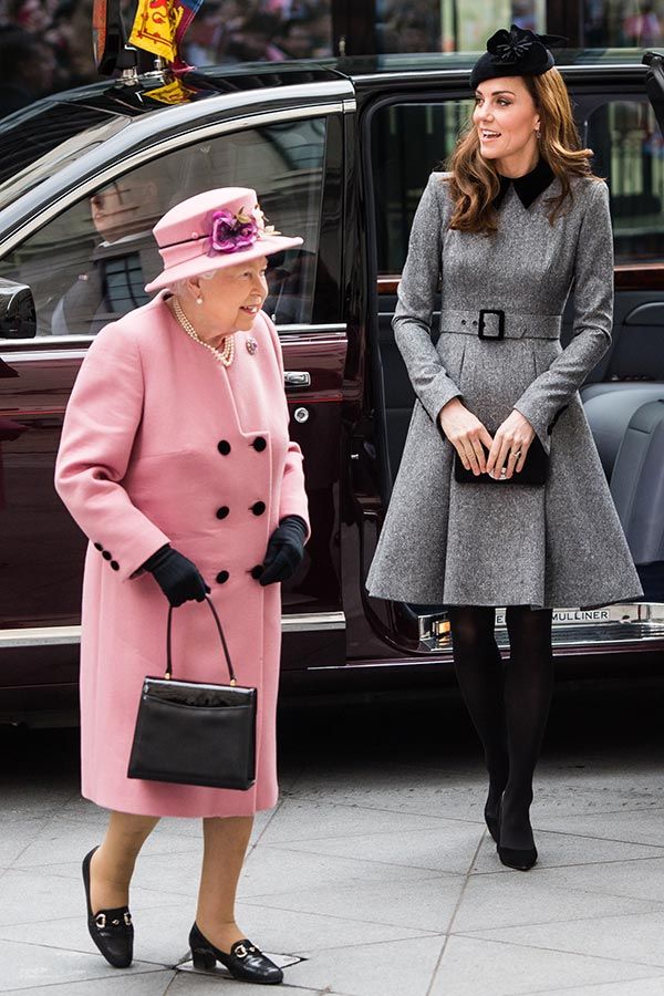 Kate Middleton Queen Elizabeth first solo engagement