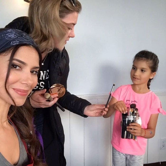 Roselyn Sanchez and Daughter