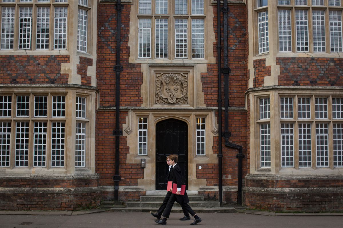 Eton College, where Prince George is expected to begin boarding school as he enters a new chapter in royal life.