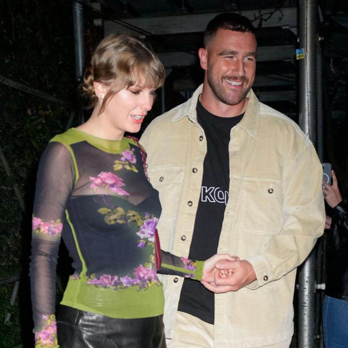Taylor Swift and Travis Kelce