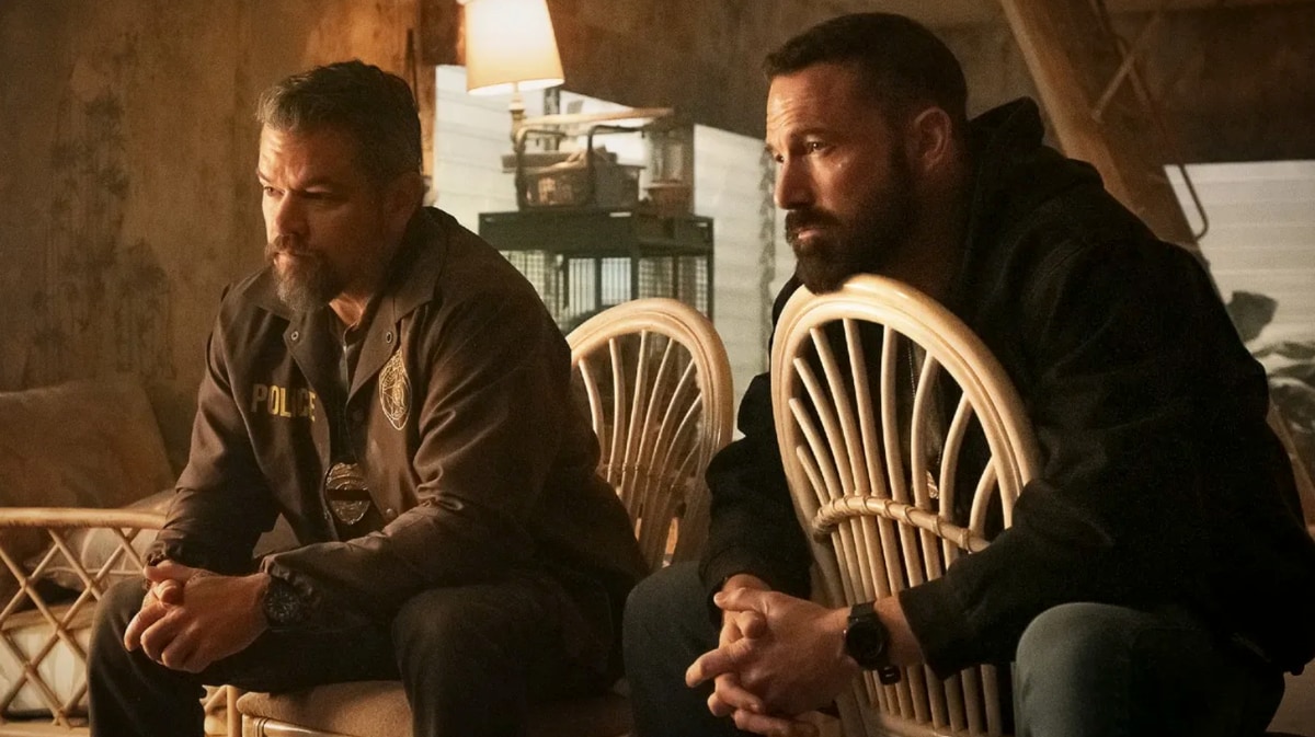 Ben and Matt's onscreen reunion after almost three decades