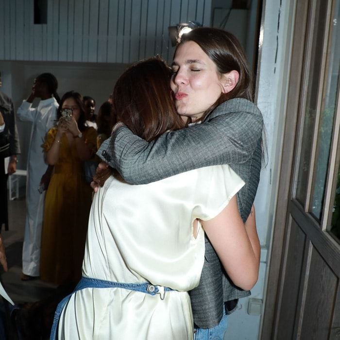 Monaco royals Charlotte Casiraghi, Princess Stephanie support Pauline Ducruet show
