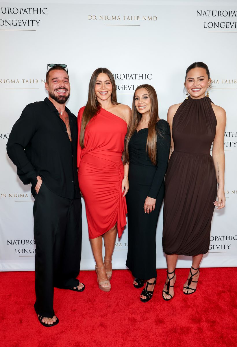 Ricky Martin and Sofía Vergara were among the celebrities celebrating Dr. Nigma Talib's latest venture in Beverly Hills.