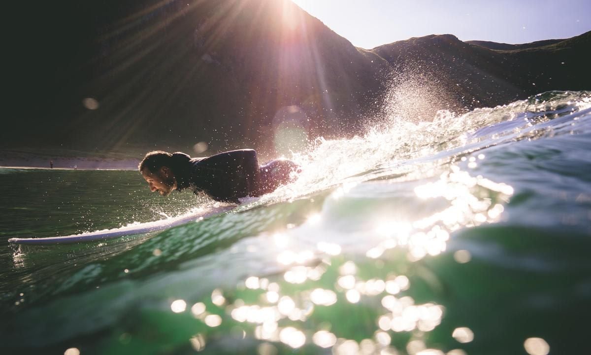 The Crown Prince would have liked to have been a professional surfer
