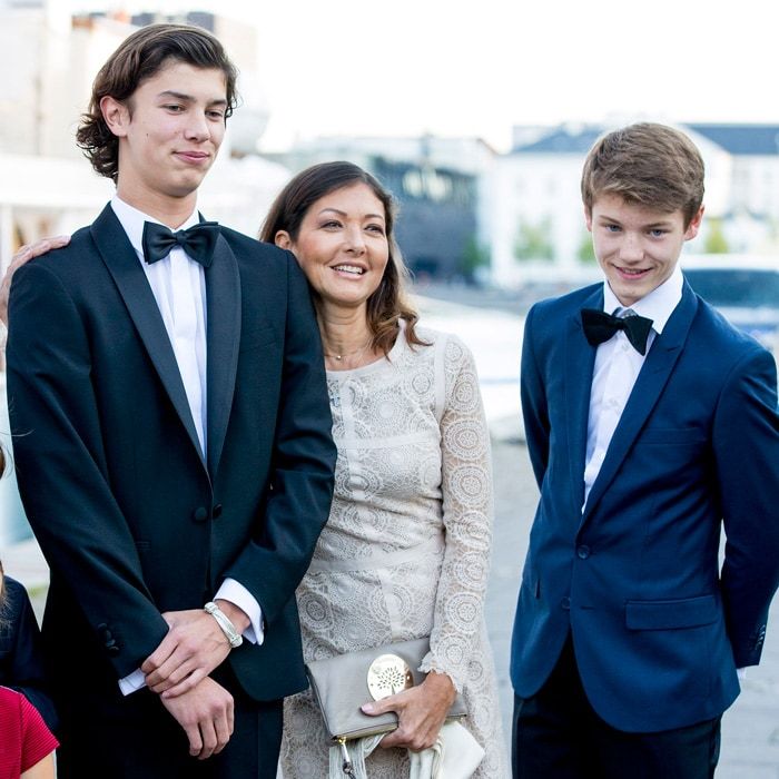 Prince Nikolai, Prince Felix and Countess Alejandra
