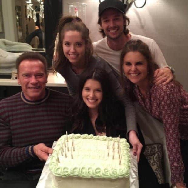 Katherine's parents Maria and Arnold reunited to celebrate her 27th birthday.
Photo: Instagram/@katherineschwarzenegger