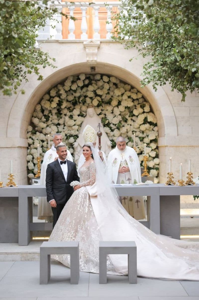 Celio Saab and Zein Qutami’s spectacular Arabian Nights wedding in Beirut