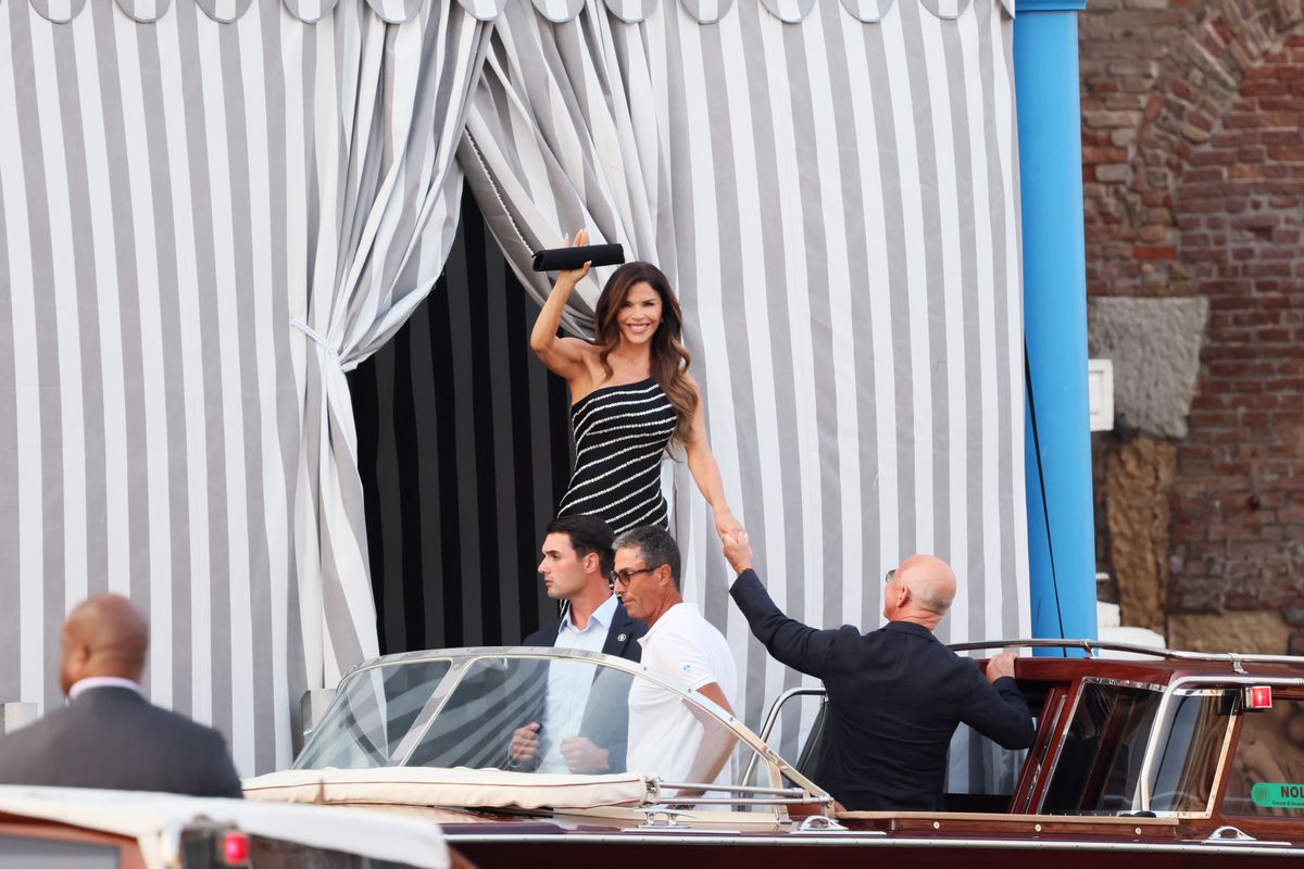 Jeff Bezos And Lauren Sanchez wedding celebration in Venice