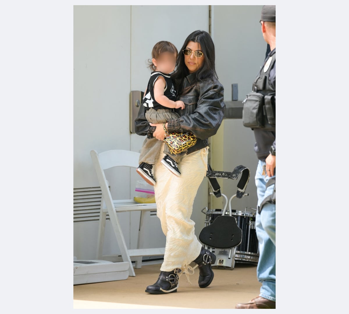 Kardashian and baby Rocky
