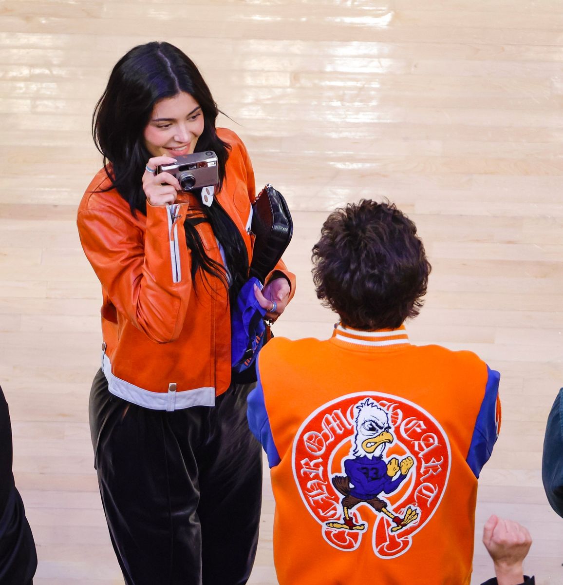 
Timothee Chalamet and Kylie Jenner take in Game 5 Pacers vs Knicks at Madison Square Garden in New York.