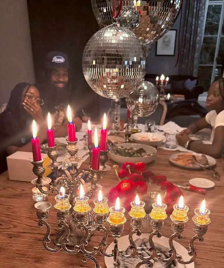 Madonna swapped her iconic Material Girl glam for a cozy, intimate celebration at home, sharing candid moments with her family during Hanukkah. 