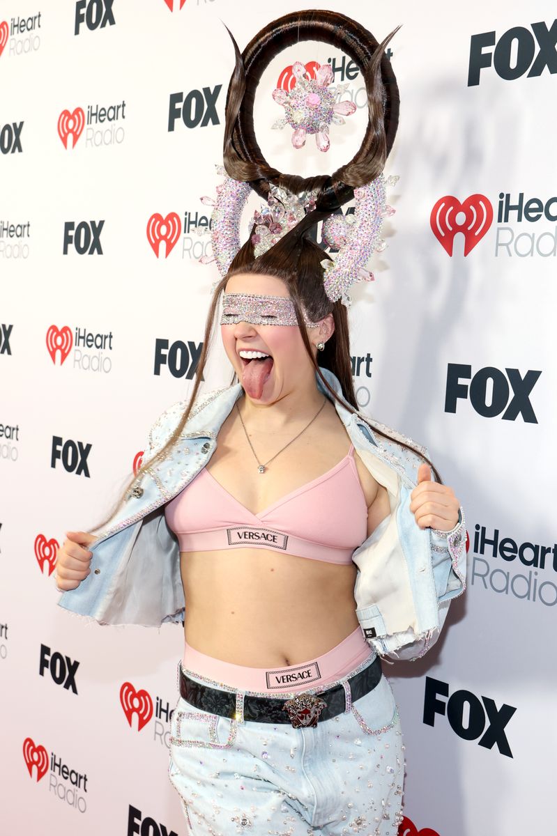 JoJo Siwa attends the 2025 iHeartRadio Music Awards at Dolby Theatre in Los Angeles, California on March 17, 2025. Broadcasted live on FOX. (Photo by Kevin Mazur/Kevin Mazur/Getty Images for iHeartRadio)