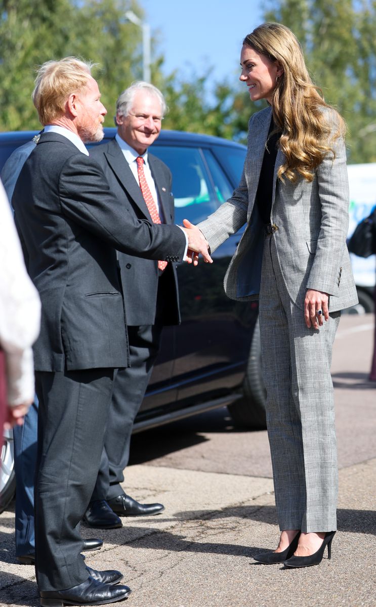 Kate Middleton Radiates Elegance in Prince of Wales Check Outfit