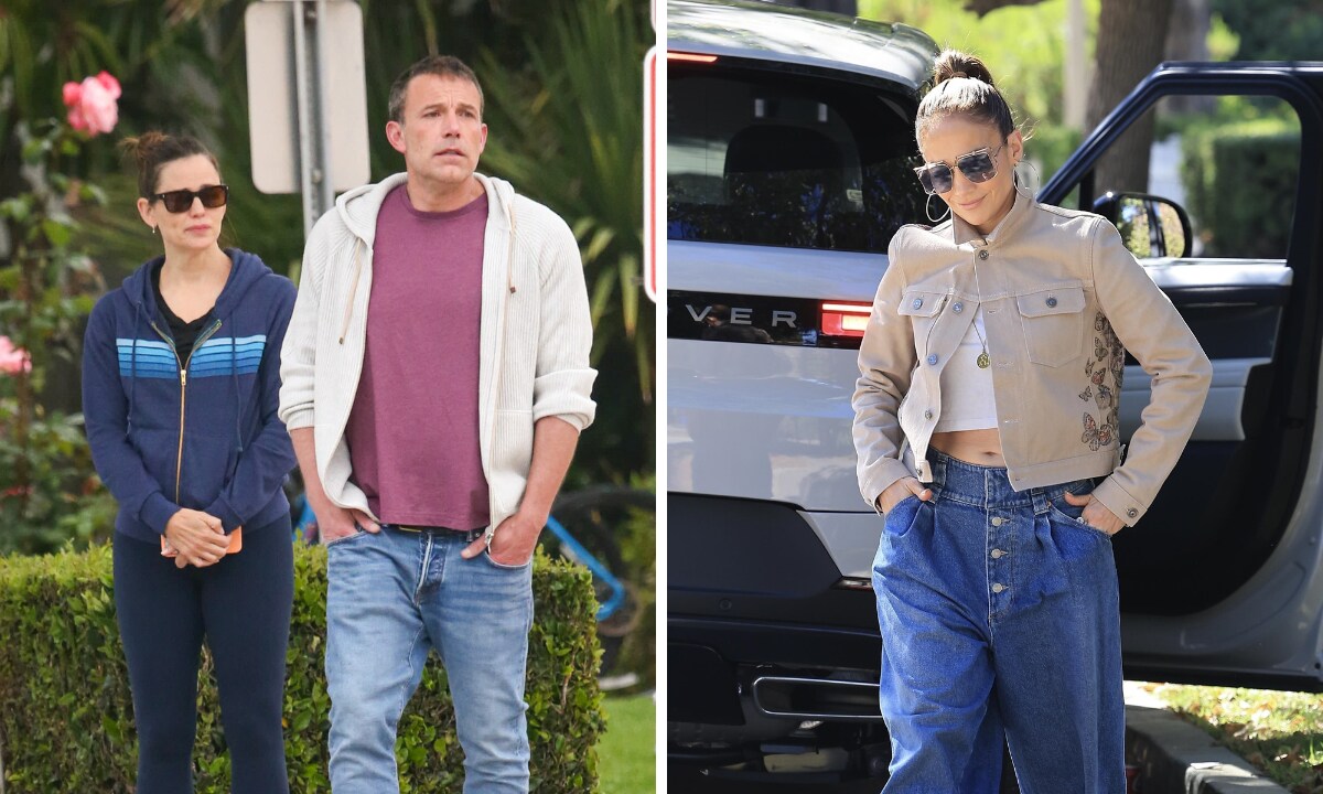 Jennifer Garner, Ben Affleck and Jennifer Lopez