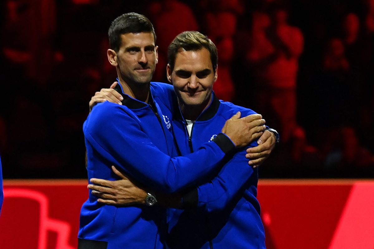 Federer's emotional farewell alongside Rafael Nadal at the 2022 Laver Cup marked the end of an unforgettable era.