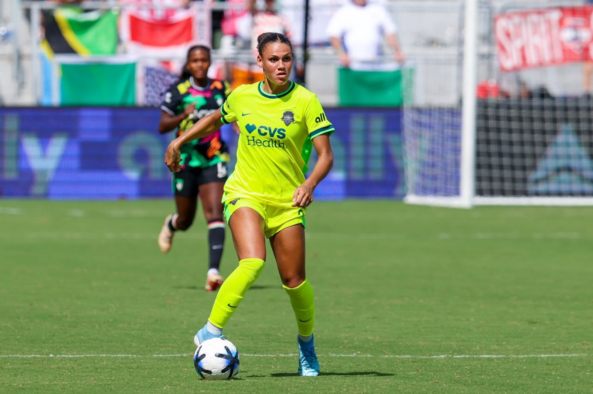Trinity was playing against Boston Legacy FC at Audi Field on September 13, 2026, in Washington, DC