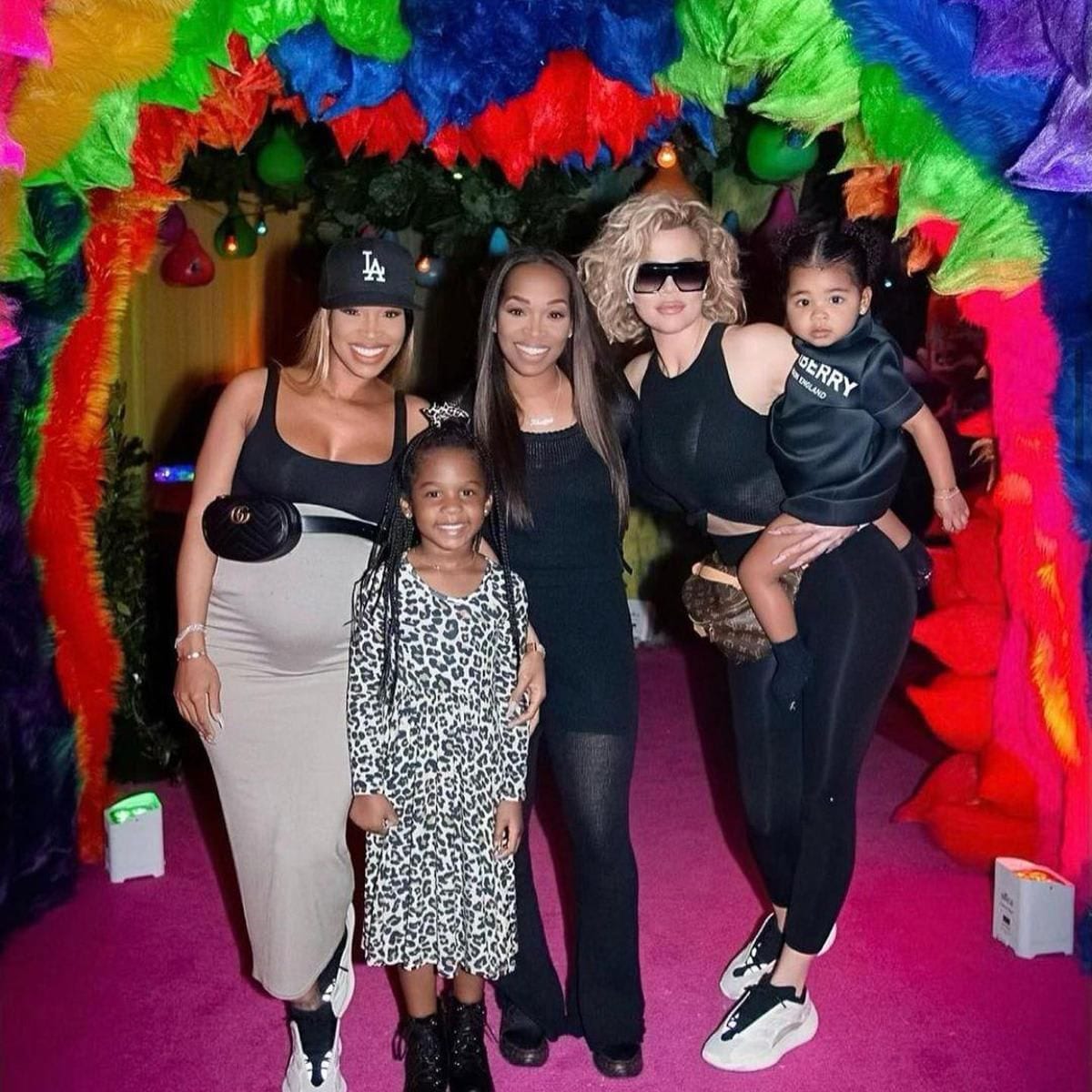 Khloe Kardashian and her besties Malika and Khadijah Haqq
