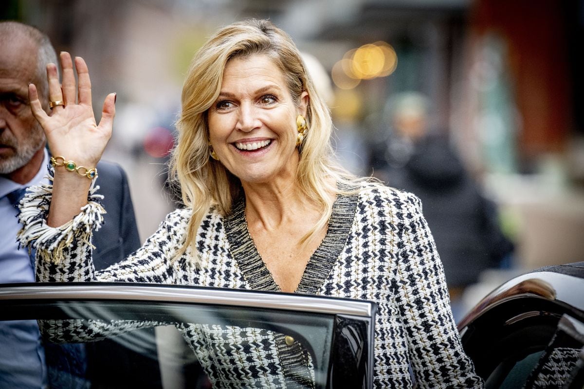 Queen Máxima of the Netherlands once again turned heads with her impeccable style 