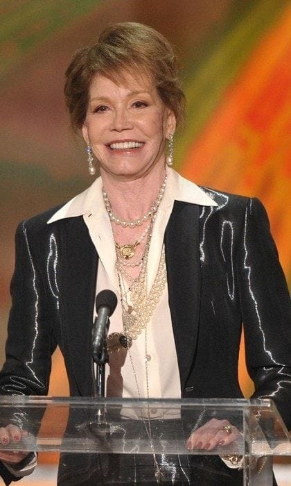 Mary Tyler Moore died at the age of 80.
Photo: John Shearer/WireImage