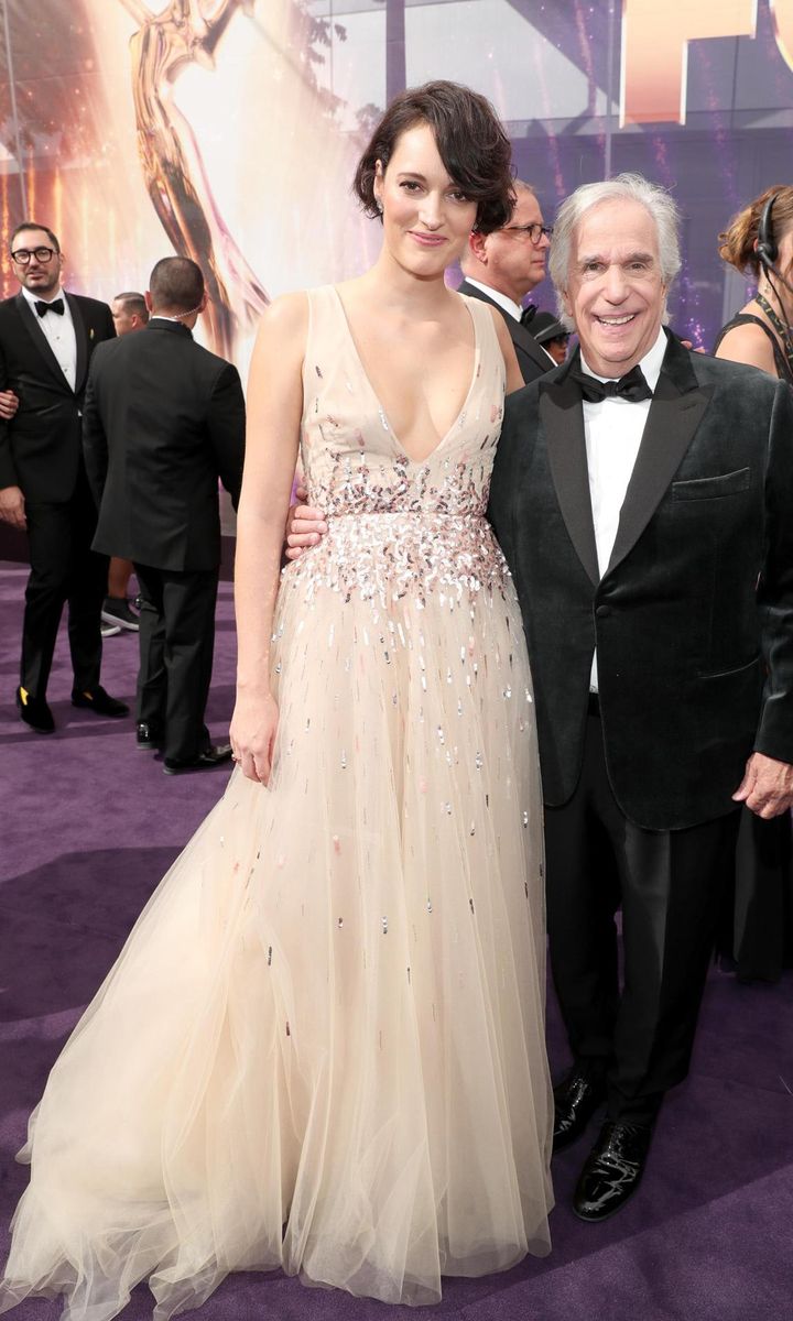 Phoebe Waller-Bridge and Henry Winkler