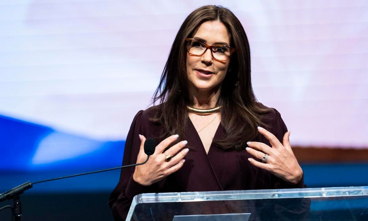 Queen Mary of Denmark spoke at the Global Fashion Summit: Copenhagen Edition on May 22, 2024