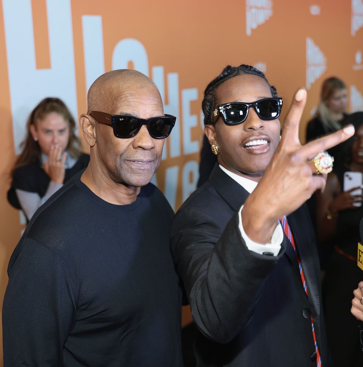 Denzel pitched his name for Rocky and Rih's baby if they have a son