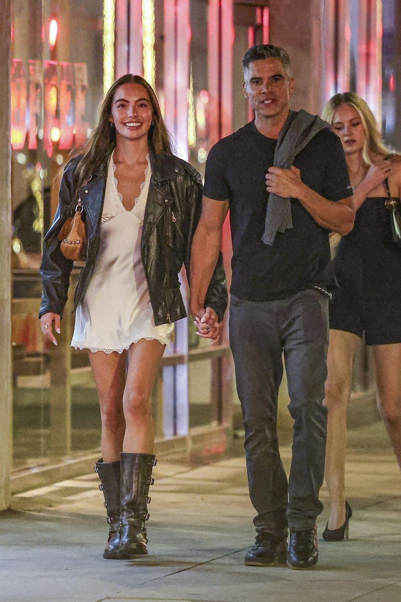 The 25-year-old was all smiles 