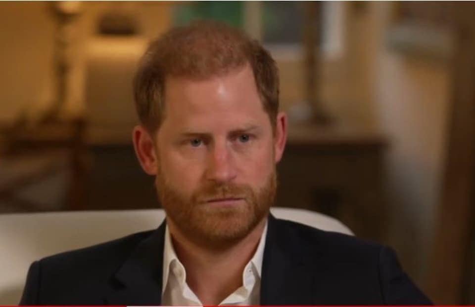 Harry, in his interview with the BBC