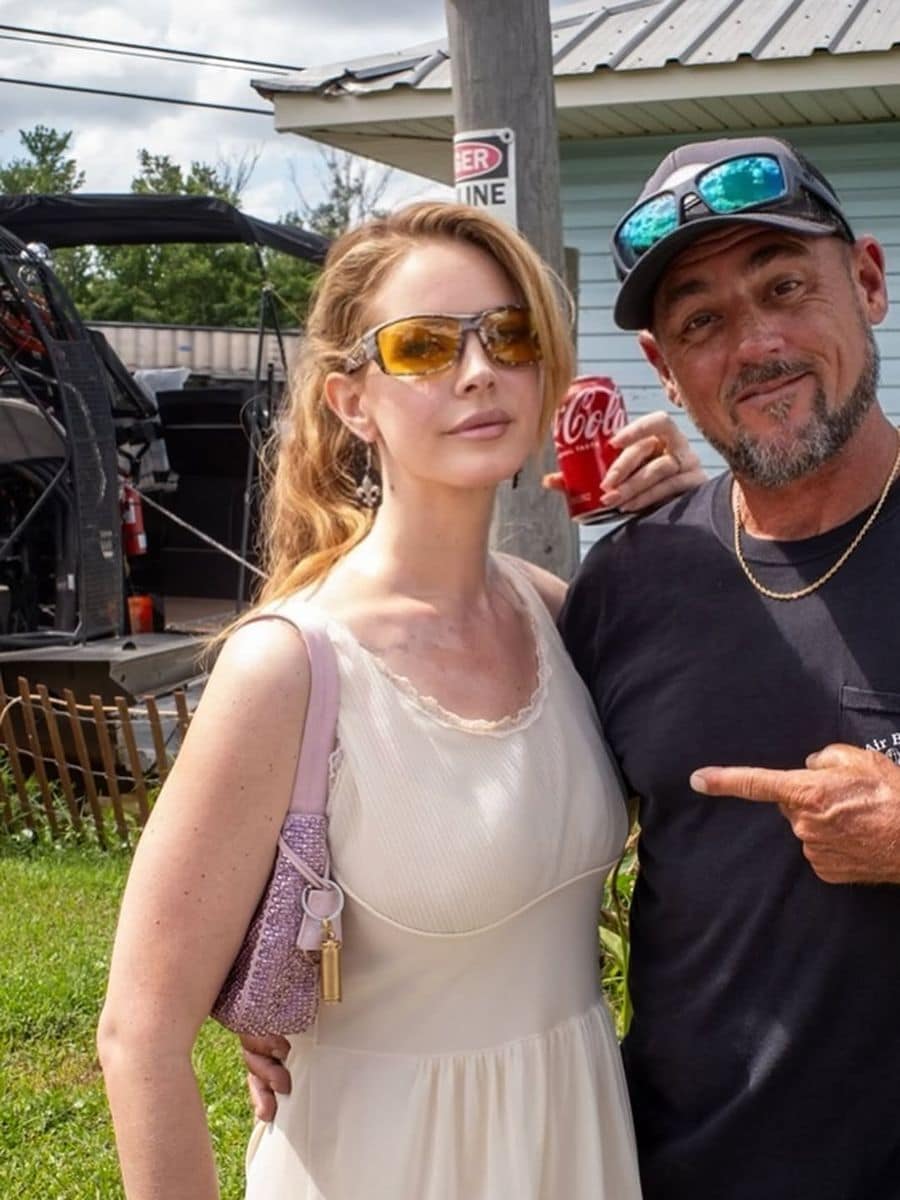 Lana Del Rey is finding joy in the quiet rhythm of Louisiana’s swamp life, alongside her husband, airboat tour guide Jeremy Dufrene. 