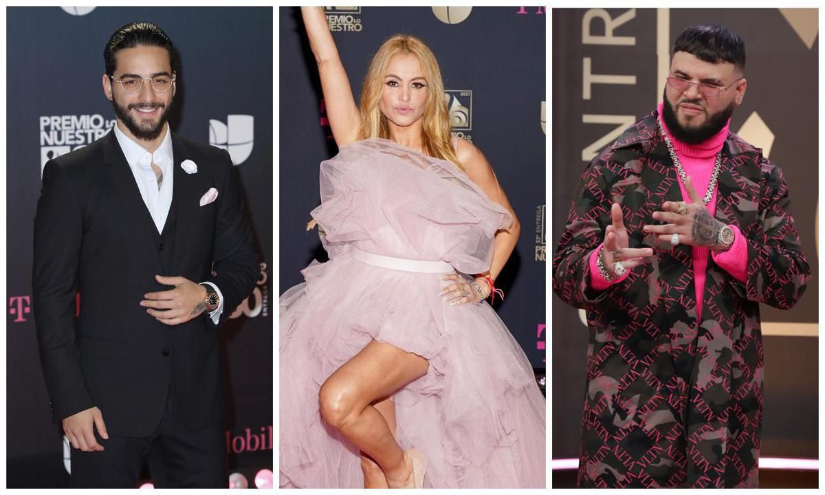 Premio Lo Nuestro will honor Maluma, Paulina Rubio, and Farruko with special recognitions for their careers.