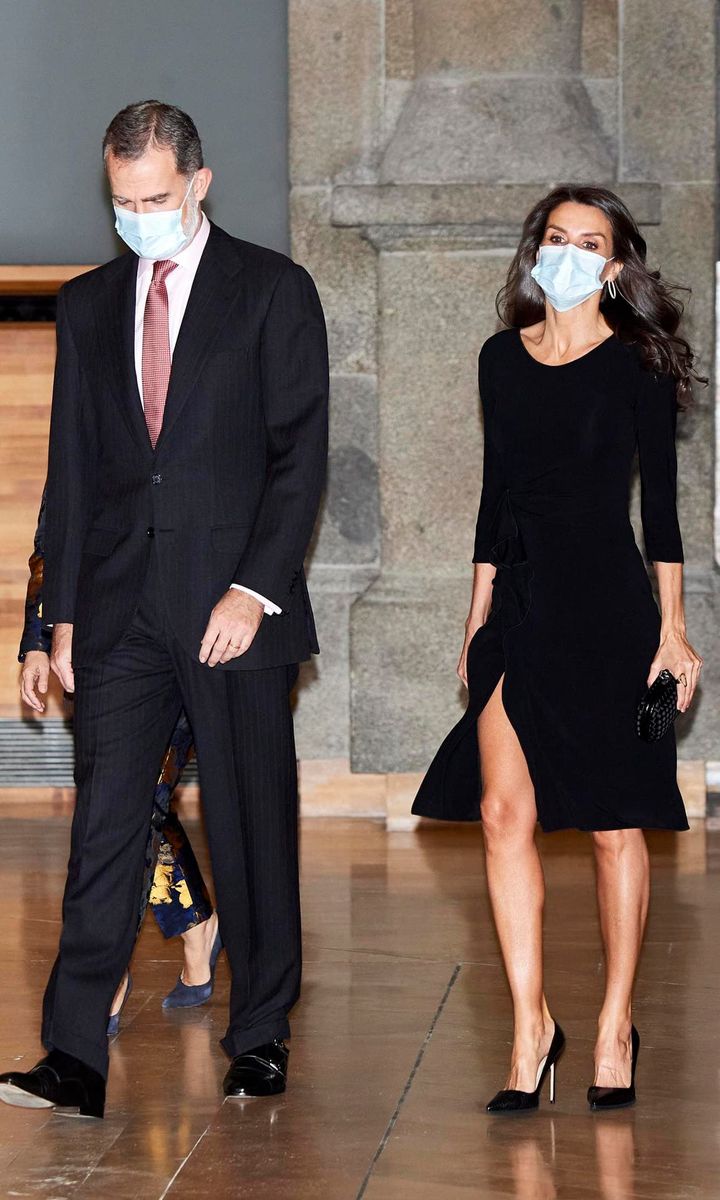 The Spanish King and Queen presided over the ceremony in Madrid