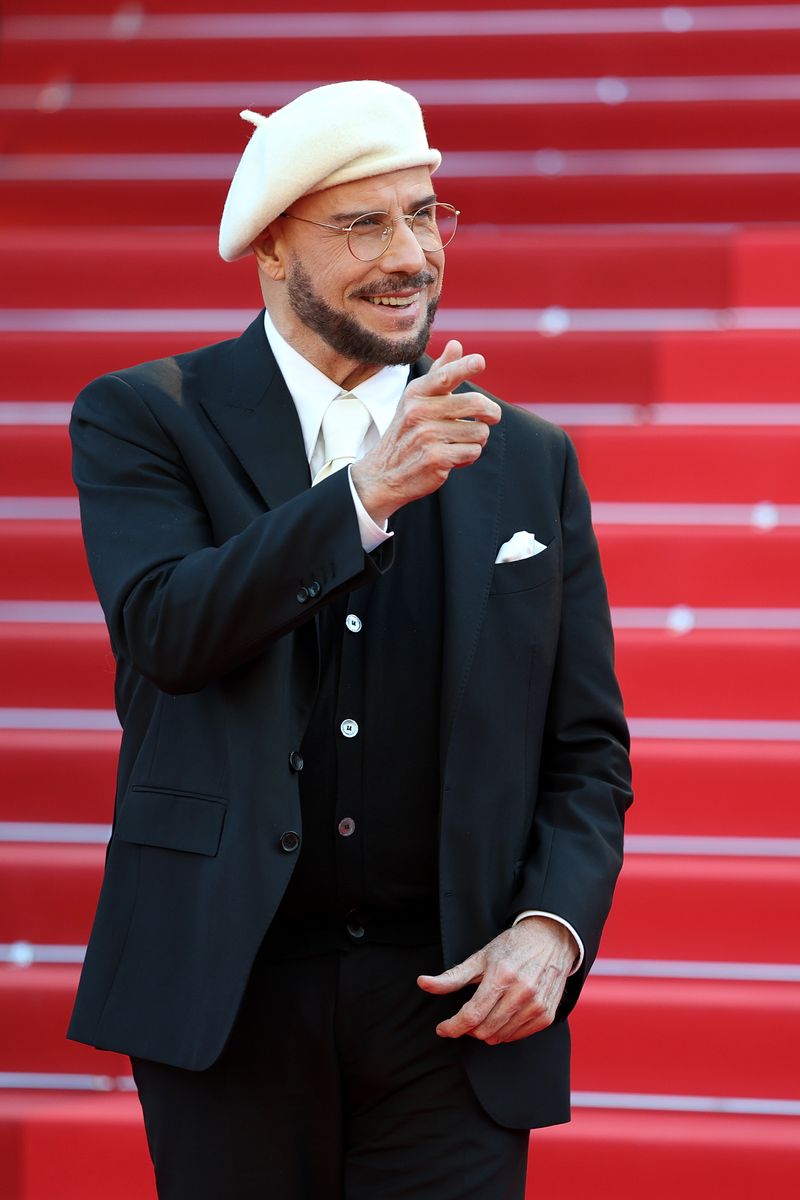 John Travolta attends the "Karma" screening during the 79th annual Cannes Film Festival