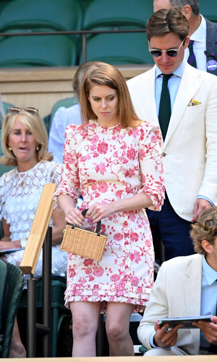 Celebrity Sightings At Wimbledon 2022 - Day 12