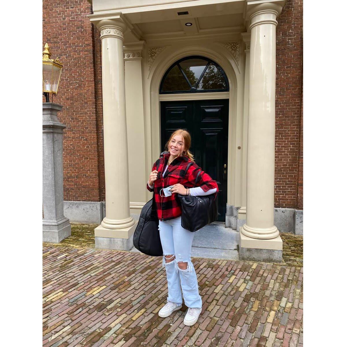 Princess Alexia has left the Netherlands to attend school in Wales